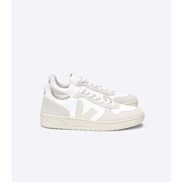 Veja V-10 B-MESH Joggesko Herre White/Beige | NO 336GSO